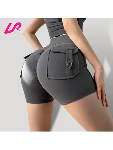 Add a splash of color to your activewear collection with our Booty Shorts with Pockets. Shop now for a range of sizes and elevate your workout style.